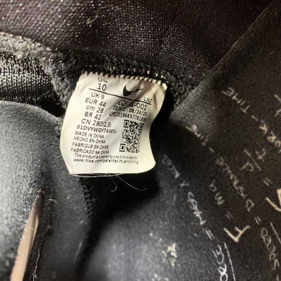 Nike LeBron 18 Bred Shoes CQ9283-001 Black White Red Sneaker Mens Size 10 - Picture 7 of 7